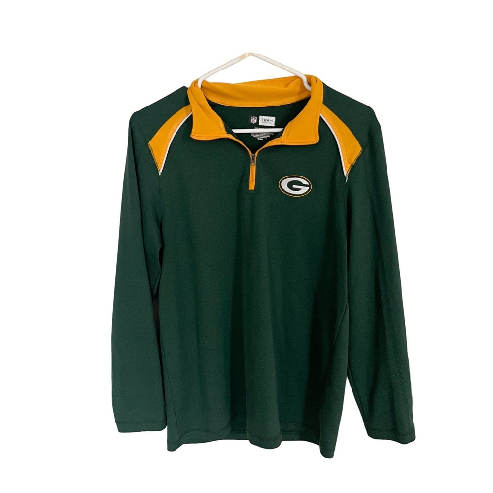 NFL Green Bay Packers Quarter Zip Medium